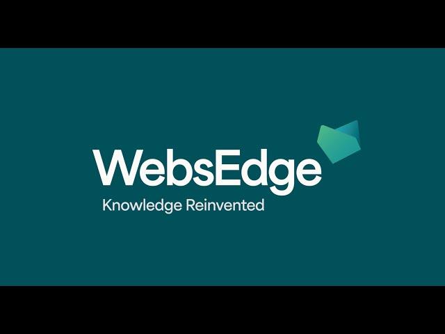 WebsEdge - A Knowledge Driven Media Company