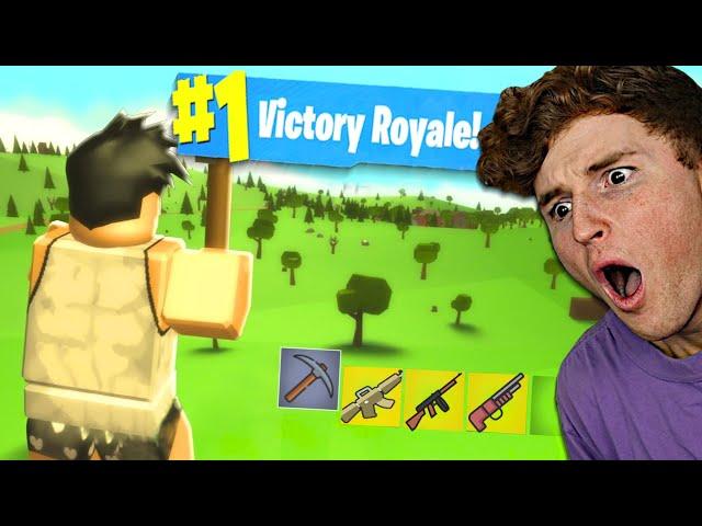 i played ROBLOX FORTNITE, and it's actually AMAZING!