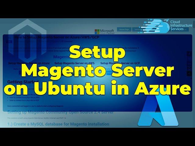 How to Install/Setup Magento 2 Server on Ubuntu in Azure (Open Source eCommerce Web Server)