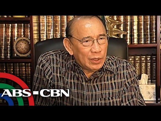 TV Patrol: Dating Sen. Ernesto Herrera, pumanaw na