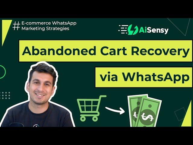 Recover 45-60% Abandoned Carts | Boost Ecommerce Sales Instantly | WhatsApp Marketing Strategies