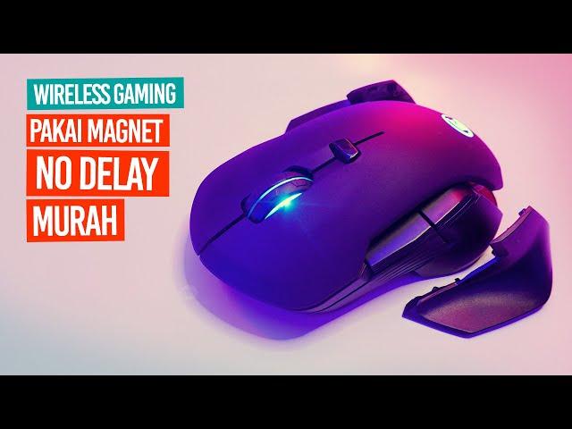 Mouse Gaming Wireless Murah Tanpa Delay Pake Magnet ● Gamesir GM300