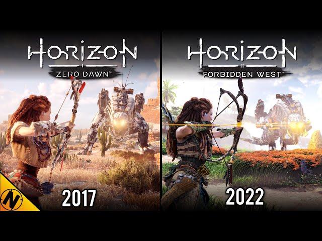 Horizon Forbidden West vs Horizon Zero Dawn | Direct Comparison