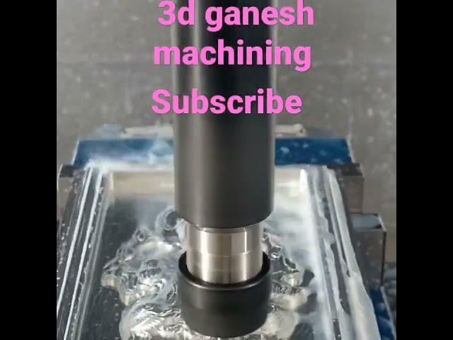 ganesh 3d machininh in mastercam 2022