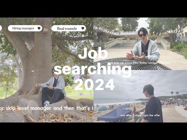 Ep.3 Job searching in 2024 | how I prepared product manager interviews | tailoring resume | LA vlog