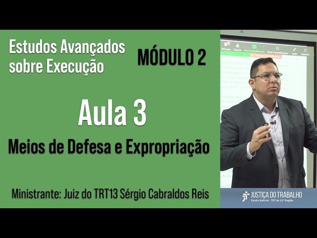 Módulo II - 3ª aula