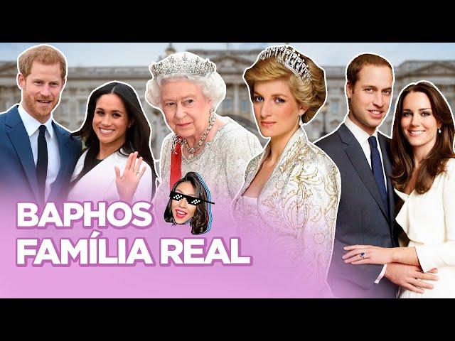 FAMÍLIA REAL: POLÊMICAS, TEORIAS, ÍCONE LADY DI, RENÚNCIA DE HARRY E MEGHAN... | Foquinha FBI