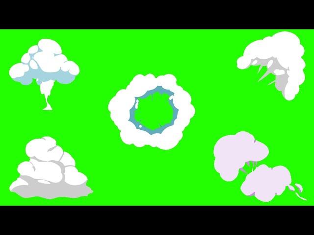 SMOKE Green Screen Effects (CARTOON OVERLAY) Download link