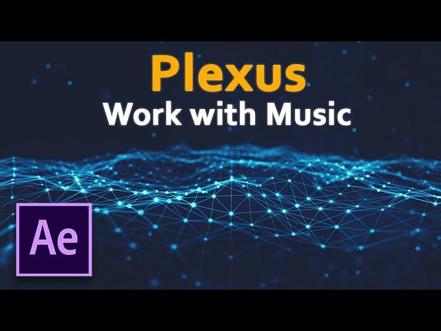 Plexus Animation Tutorial | Audio React | Sound Effector