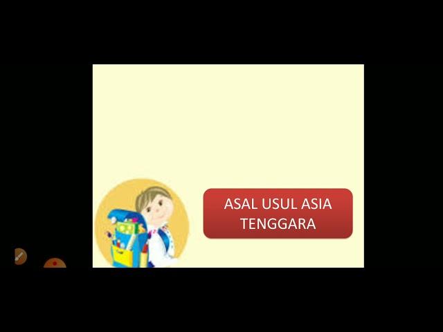 Asal usul Asia Tenggara