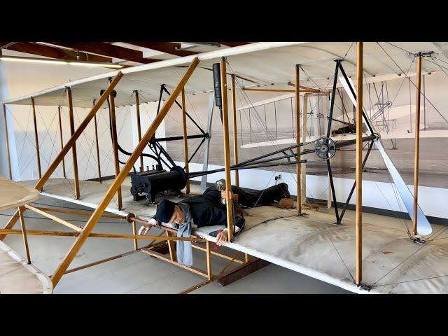 1903 Wright Brothers Flyer - The first powered airplane