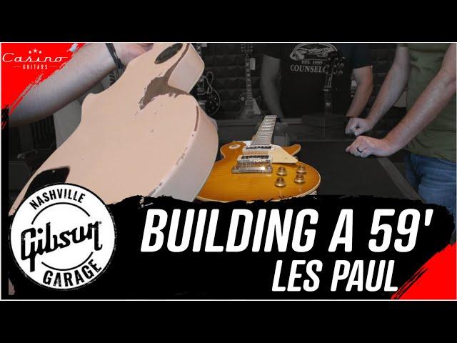 Building a 59 Gibson Les Paul at the Gibson Garage