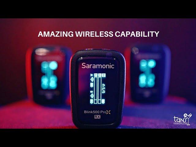 SARAMONIC BLINK 500 PRO X | NEW AND IMPROVED WIRELESS MICROPHONE