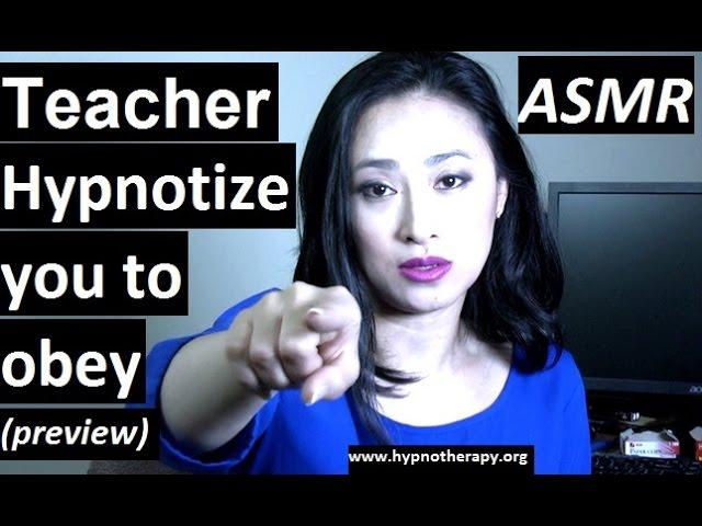 #ASMR #hypnosis Teacher hypnotize you to be quiet and behave #Roleplay preview #NLP