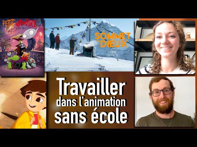 Travailler en animation sans école | avec Chloé de Crépy (Petit Vampire, Le Sommet des dieux,...)