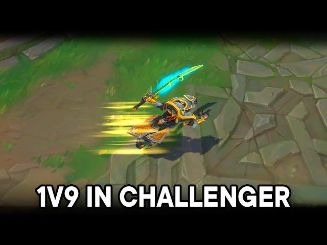 How The #1 Master Yi Solo Carries In High Challenger