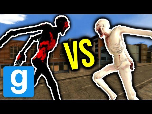 SCP-096 VS SCP-096-B!! (gmod scp)