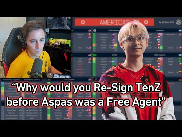 Sgares On Why Sentinels Signed TenZ Over Aspas(Good Move?)