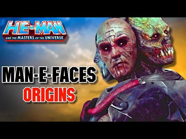 Man E Faces Origins - Beautiful Actor Turned Into A Monster With Multiple Personas By Skeletor