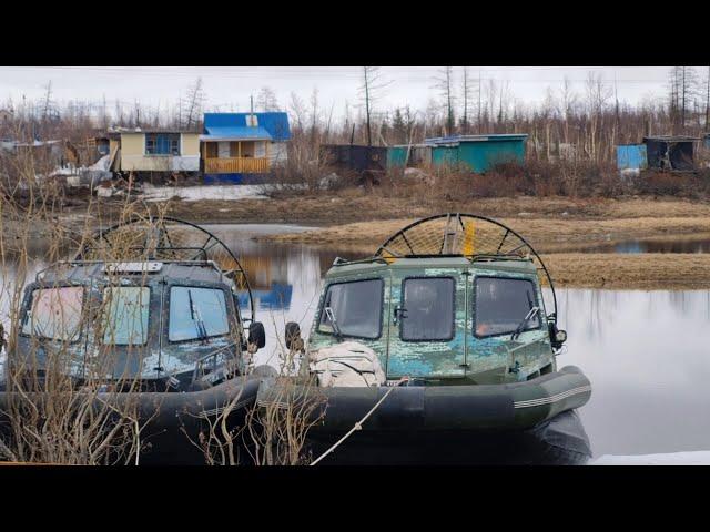 Road Trip in Northern Russia-Taymyr Peninsula, June 6, SNOWING