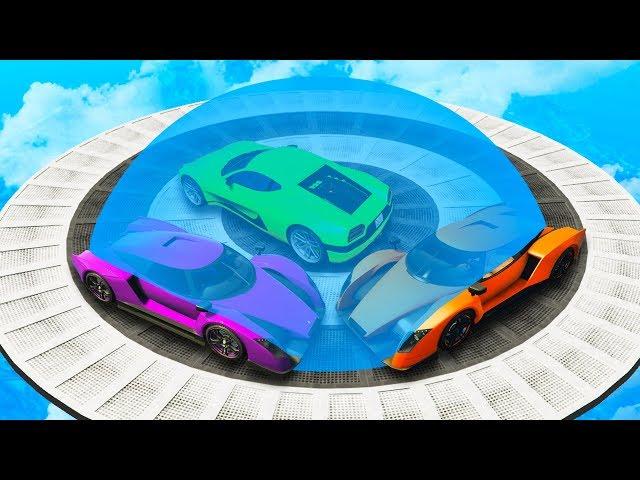 BATTLE ROYALE Sumo Derby?! - GTA 5 Funny Moments