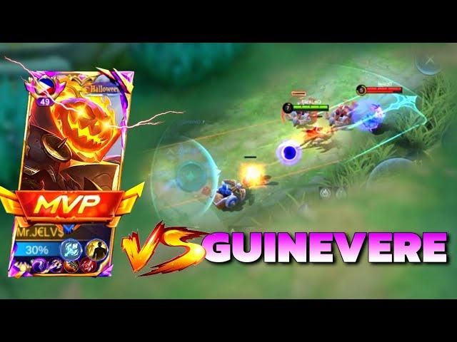 FLICKLEO SURPRISE ATTACK AGAINST GUINEVERE!! | Mobile Legends