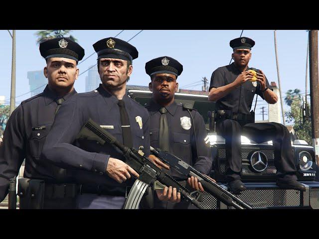 GTA 5 - Police Missions with Cop Trevor! (Story Mode)