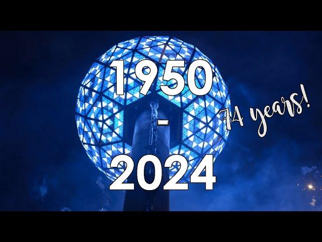 New Year's Eve ABC Ball Drop (1950-2024) UPDATED! [BEST VERSION]