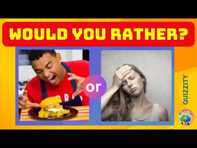  Would You Rather? Hardest Choices EVER...! |Pick one  kick one| quizzity