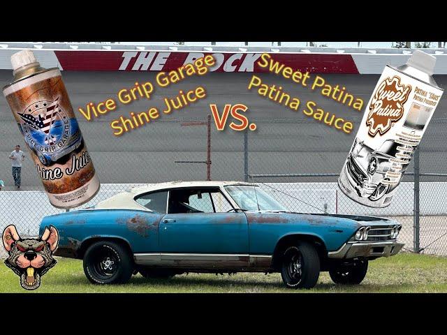 Sweet Patina patina sauce Vs. Vice Grip Garage shine juice. who will be the winner?