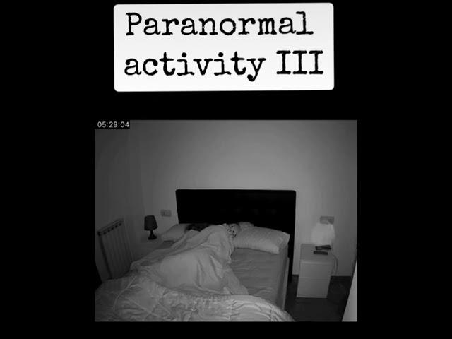 Paranormal activity III