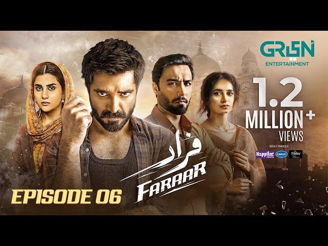 Faraar Episode 06 [ENG CC] Hamza Ali Abbasi - Mamya Shajaffar - Ahmed Ali Akbar - 22nd Dec 2024