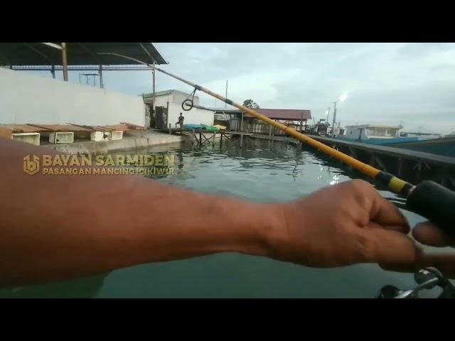 Mancing Malam saat Air pasang Besar || SPOT MUARA MANGGAR Balikpapan