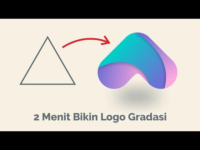 TRIK BIKIN LOGO GRADASI SEDERHANA DI COREL DRAW