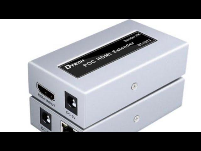 POC  HDMI Extender 50m - DTECH Factory    High definition video solution,1080p@60hz, 50m