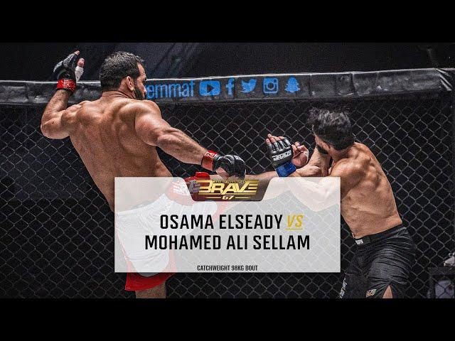 Osama El Seady vs  Mohamed Ali Sellam | FREE MMA Fight | BRAVE CF 67