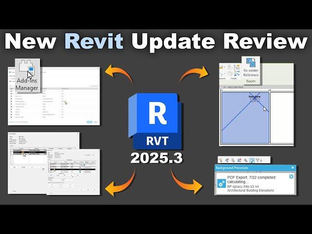 Revit 2025.3 - New Revit Features Review