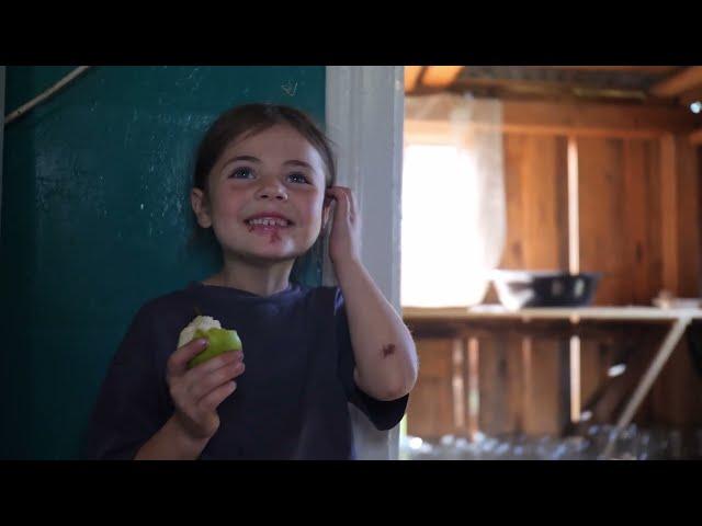 How One Family Lives in the Mountains: Preparing Food for the Harsh Winter. Part 1