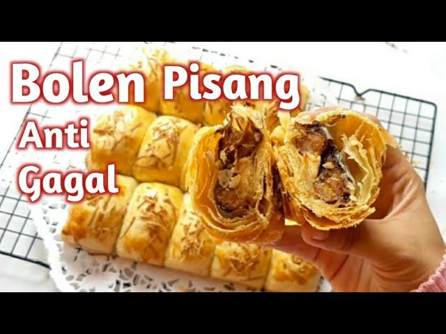 Cara Membuat Bolen Pisang Anti Gagal - Tanpa Korsvet, Berlayer Bagus & Ekonomis