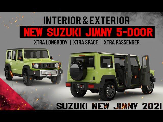 new suzuki jimny long wheelbase/5 - door 2021 interior & exterior