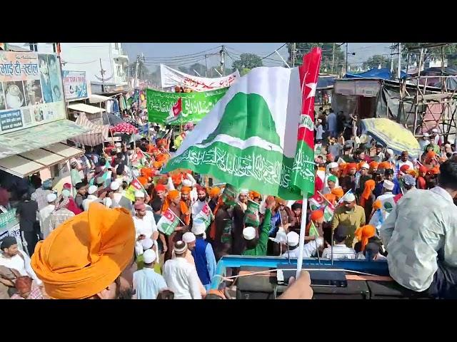 Darul uloom qadarya sabarya barkate raza kaliyar sharif me zulus mubarak  sarka ki aamad