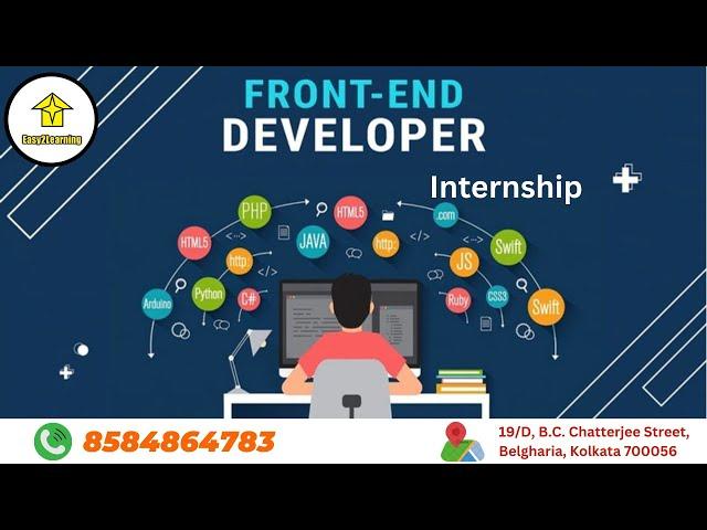 Frontend Devloper Internship | Details of Course | By Easy2Learning