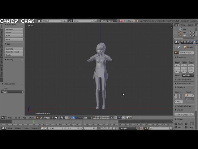 Garrote Killing Animation (Female Version) - Yandere Simulator Demo (FAN MADE)