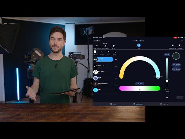 ARRI Tech Talk: New lighting control features with STELLAR 2