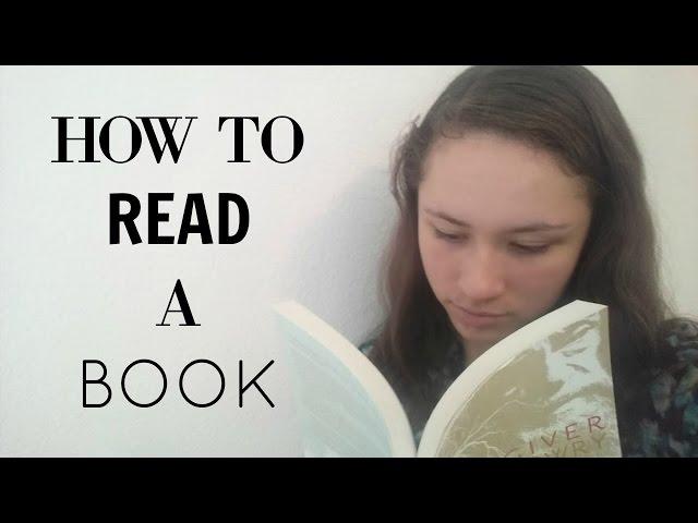 HOW TO READ A BOOK