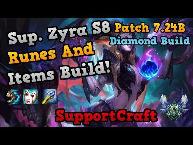 Zyra Support Build Season 8 Runes - Arcane Poke | SupportCraft