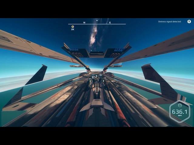 Planet Nomads : 700 MPH stabilized and breaching the atmosphere!