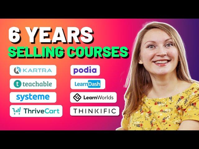 8 Best ONLINE COURSE PLATFORMS 2024 (Teachable vs. Thinkific vs. Thrivecart, Kartra, Learnworlds)