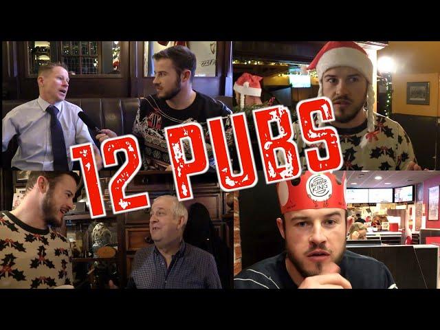 Guinness Guru takes on the 12 Pubs of Christmas