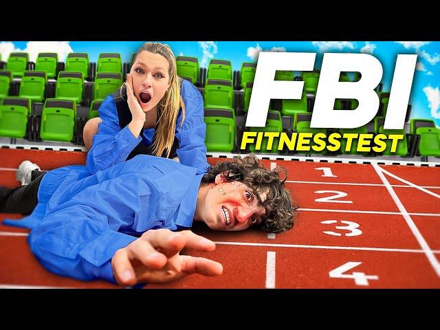 Ich als LAUCH versuche den FBI Fitness TEST!  FAIL?! (feat. @lucylacht  & @RickAzas )